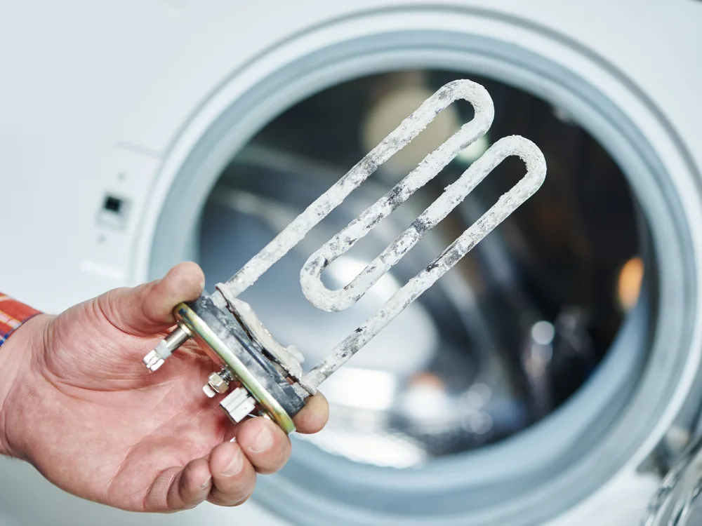 Kalkaanslag op verwarmingselementen